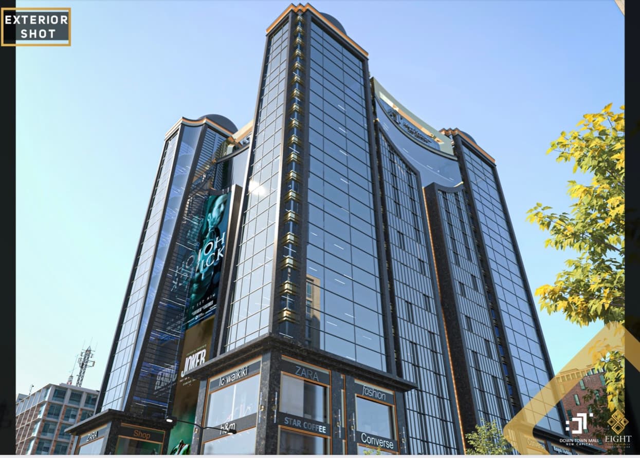 A 32 m² Retail Unit in Downtown Mall 1 by Town Writers