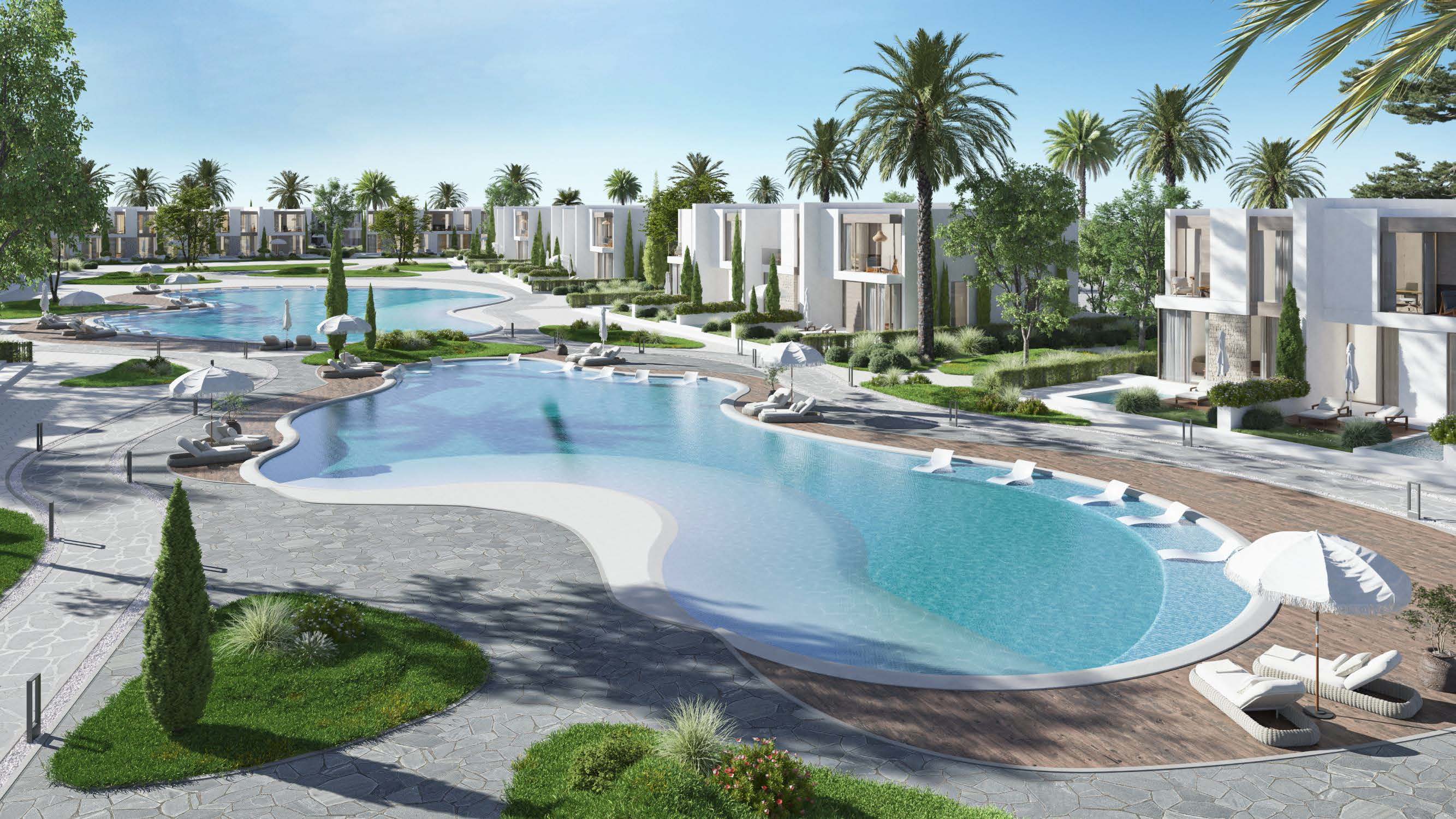 A 3 Bedroom Townhouse in Cielo by Misr Italia Properties