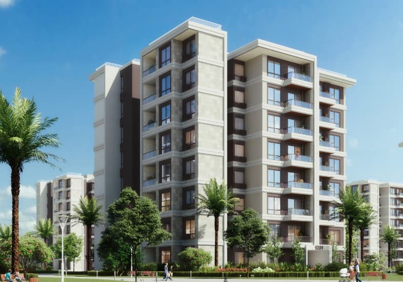A 2 Bedroom Apartment in Noor Capital Gardens by Talaat Moustafa Group (TMG) Holding