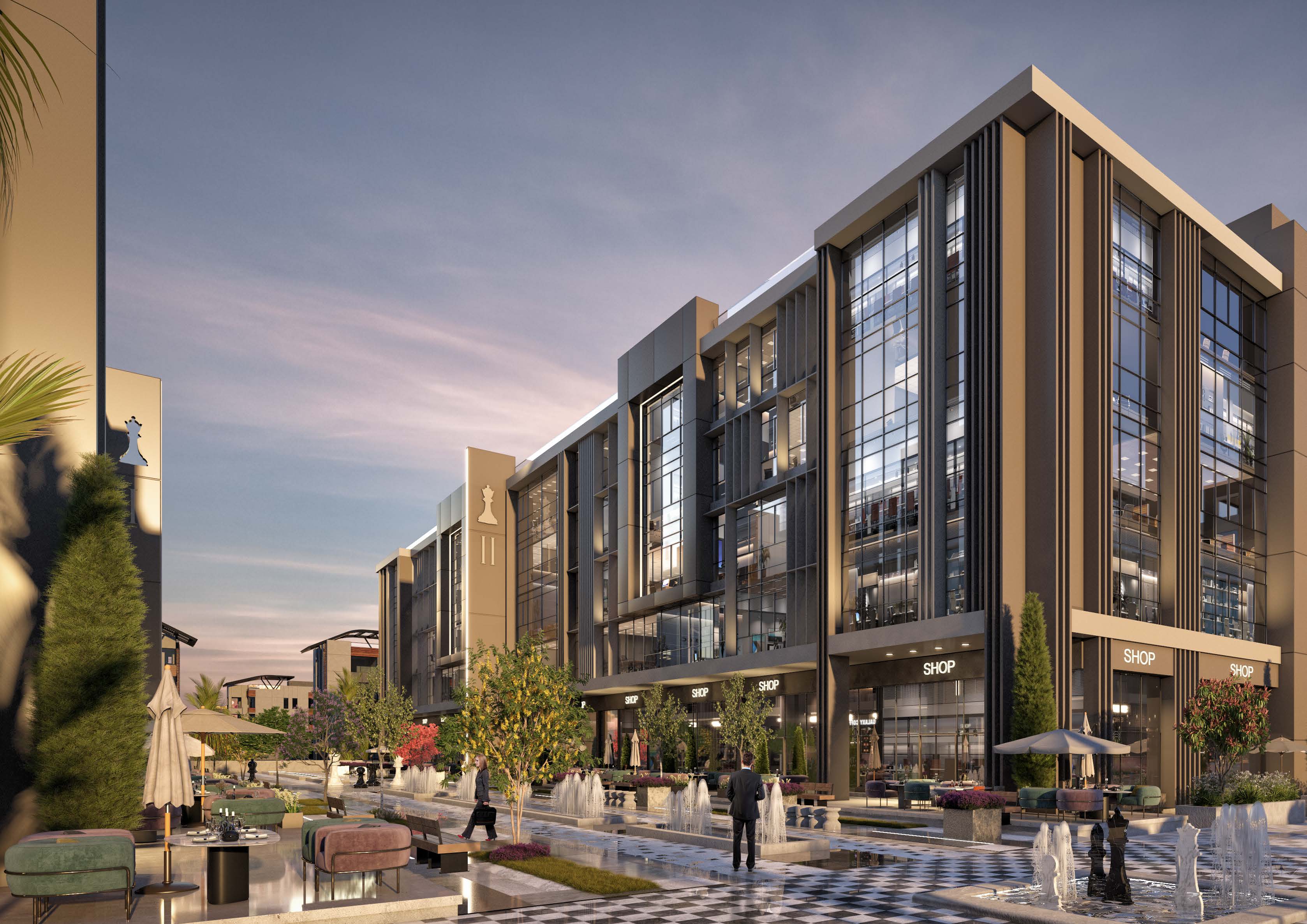 A 301 m² Administrative Unit in Queens by Al Jazi Egypt