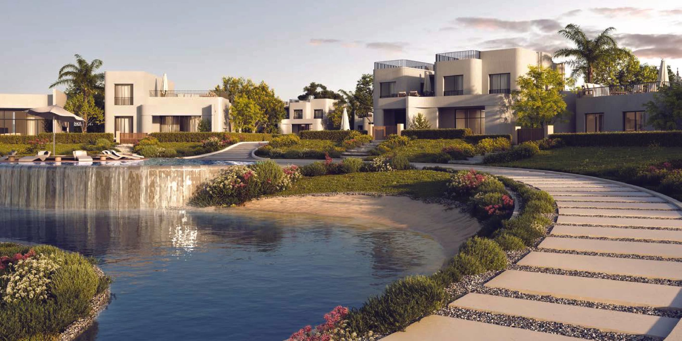 A 2 Bedroom Apartment in Aden by Orascom Development Egypt