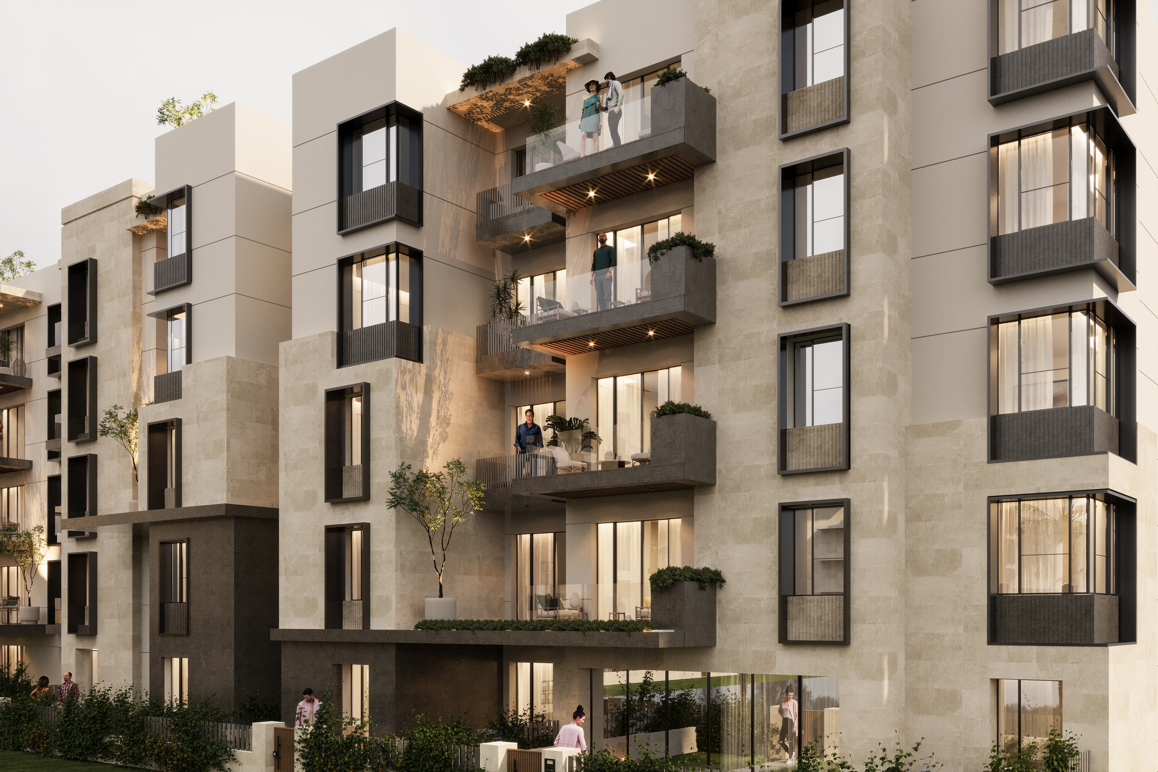 A 2 Bedroom Apartment in West Courts New October by Morshedy Group