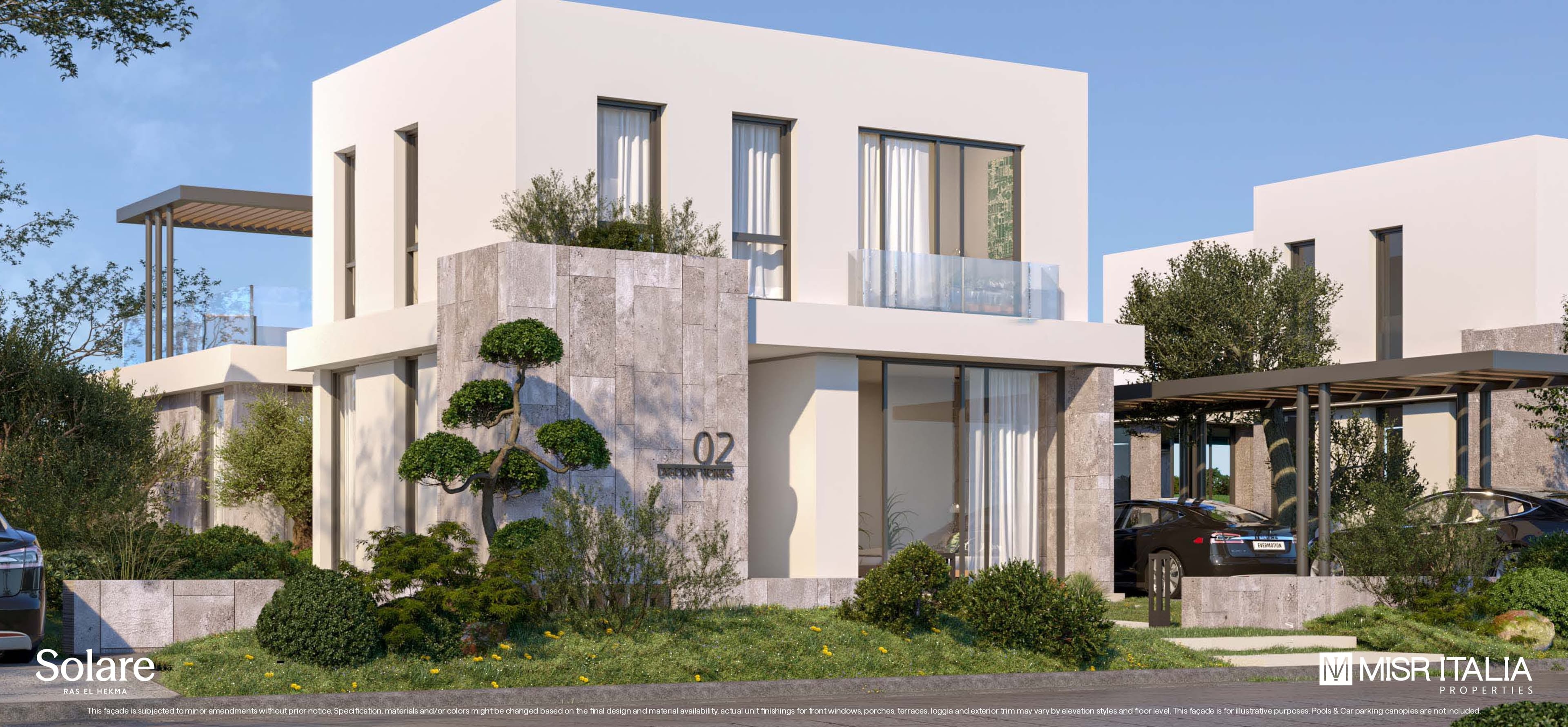 A 4 Bedroom Villa in Olive Oasis - Solare by Misr Italia Properties