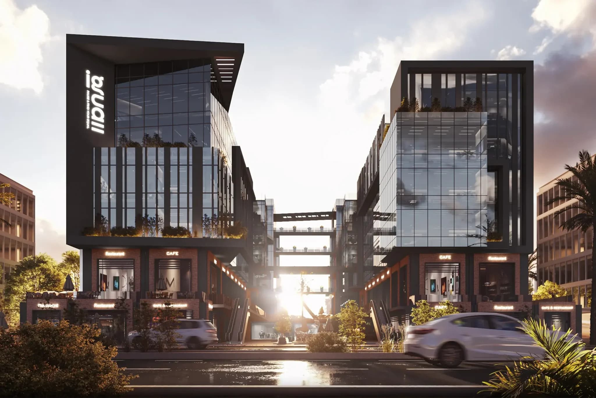 A 40 m² Administrative Unit in Iguall by Upwyde Developments