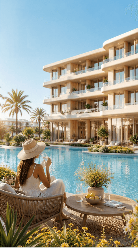 A 2 Bedroom Apartment in The Island - Zahra by Morshedy Group