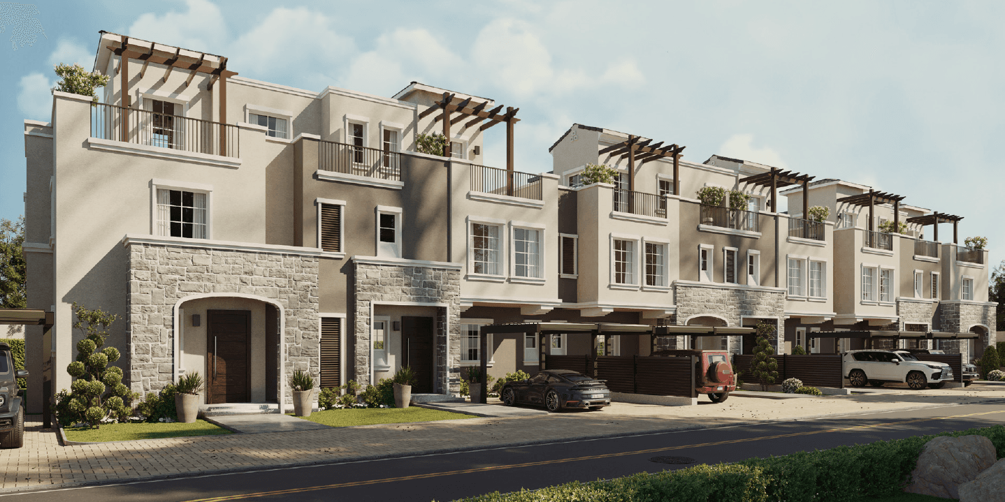 A 3 Bedroom Townhouse in Ever New Cairo by Cred Developments