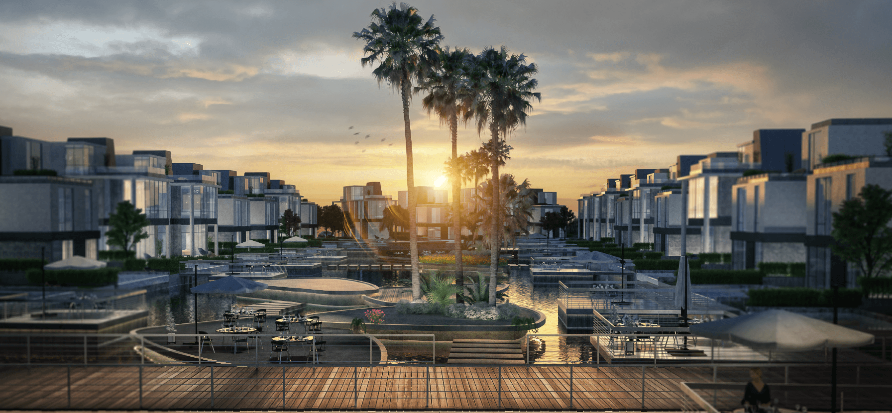 A 2 Bedroom Apartment in bloomfields by Tatweer Misr
