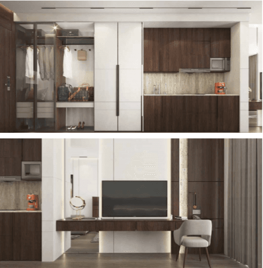 A 43 m² Retail Unit in Oaks Egypt by Margins Development