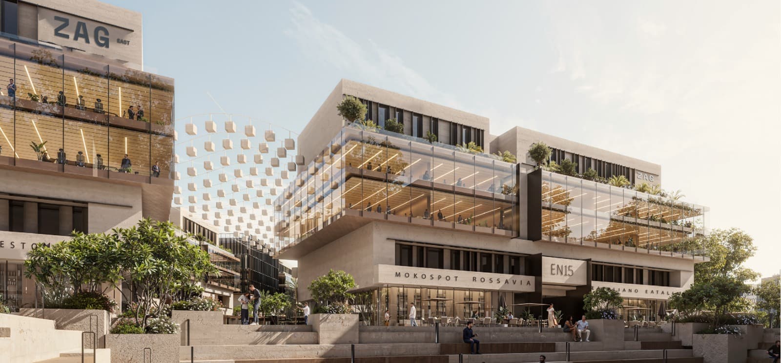 A 113 m² Administrative Unit in ZAG East by PRE Group