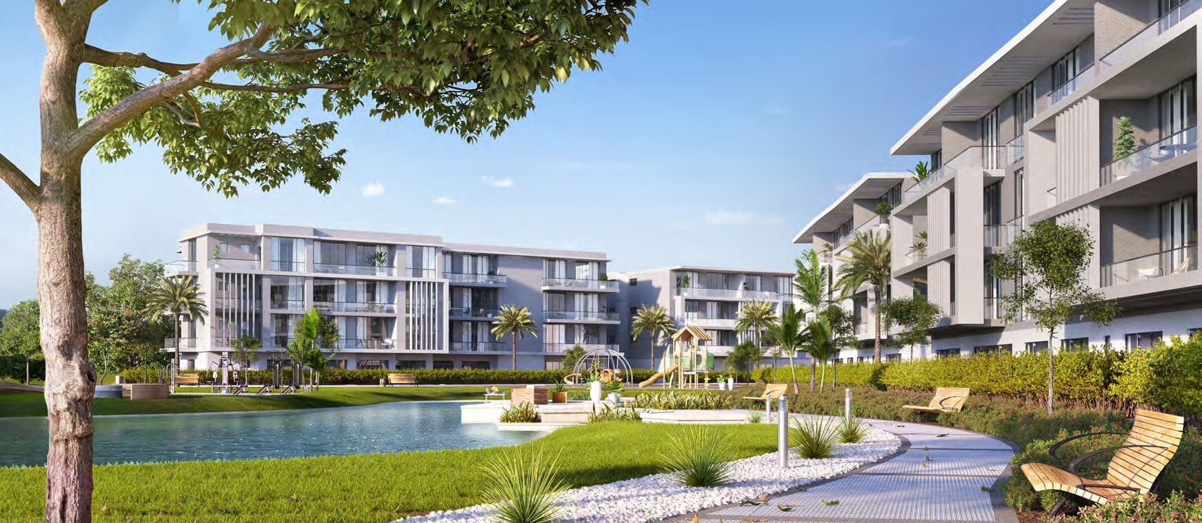 A 3 Bedroom Apartment in The Peak Joulz by Inertia Egypt