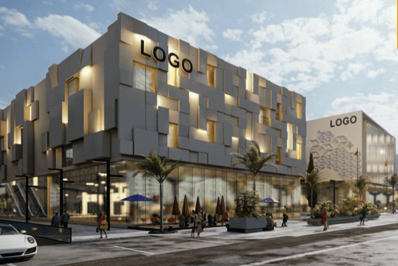 A 140 m² Administrative Unit in Golden Gate by Redcon for Offices and Commercial Centers