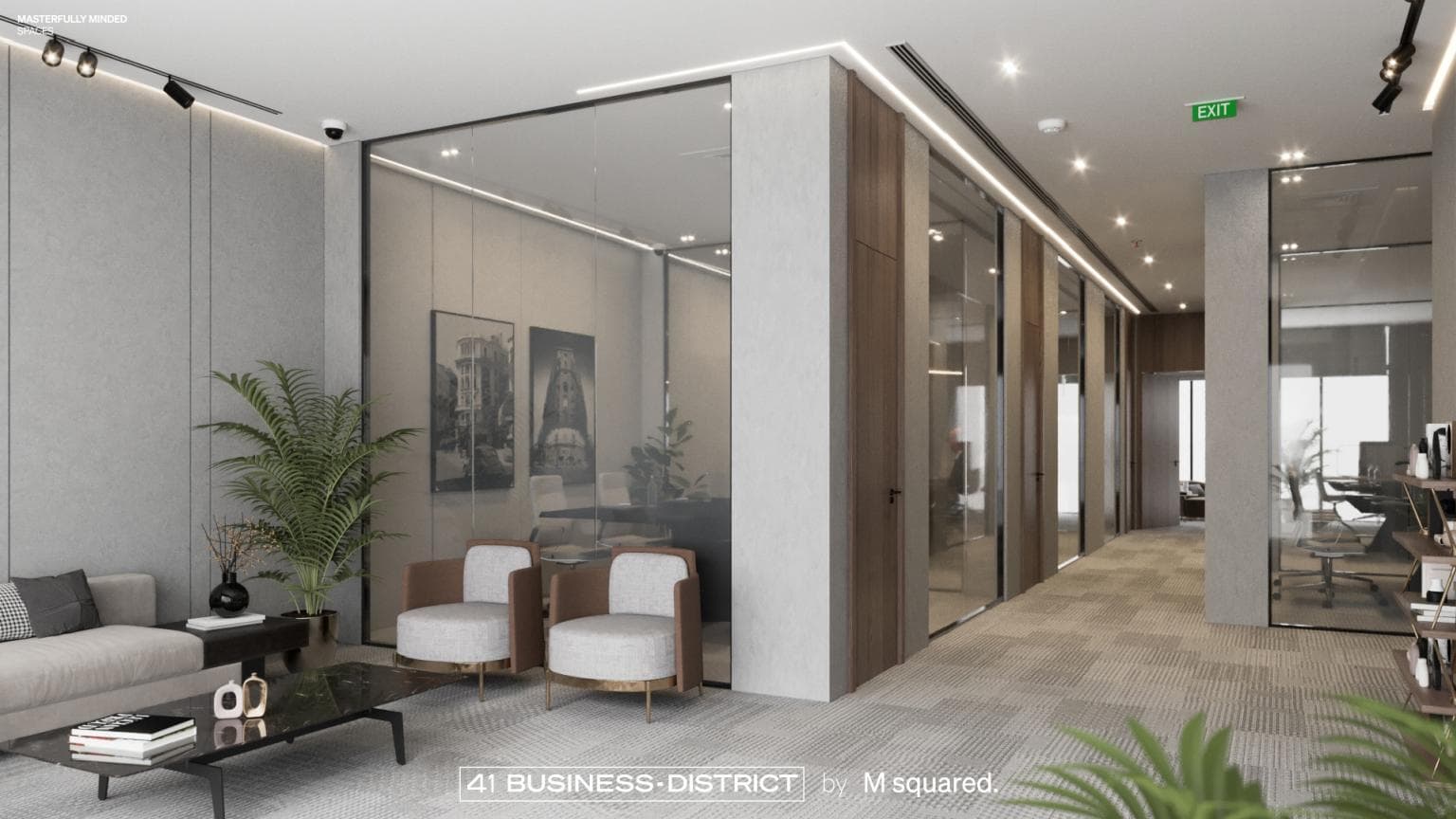 A 150 m² Office in 41 Business District by M Squared