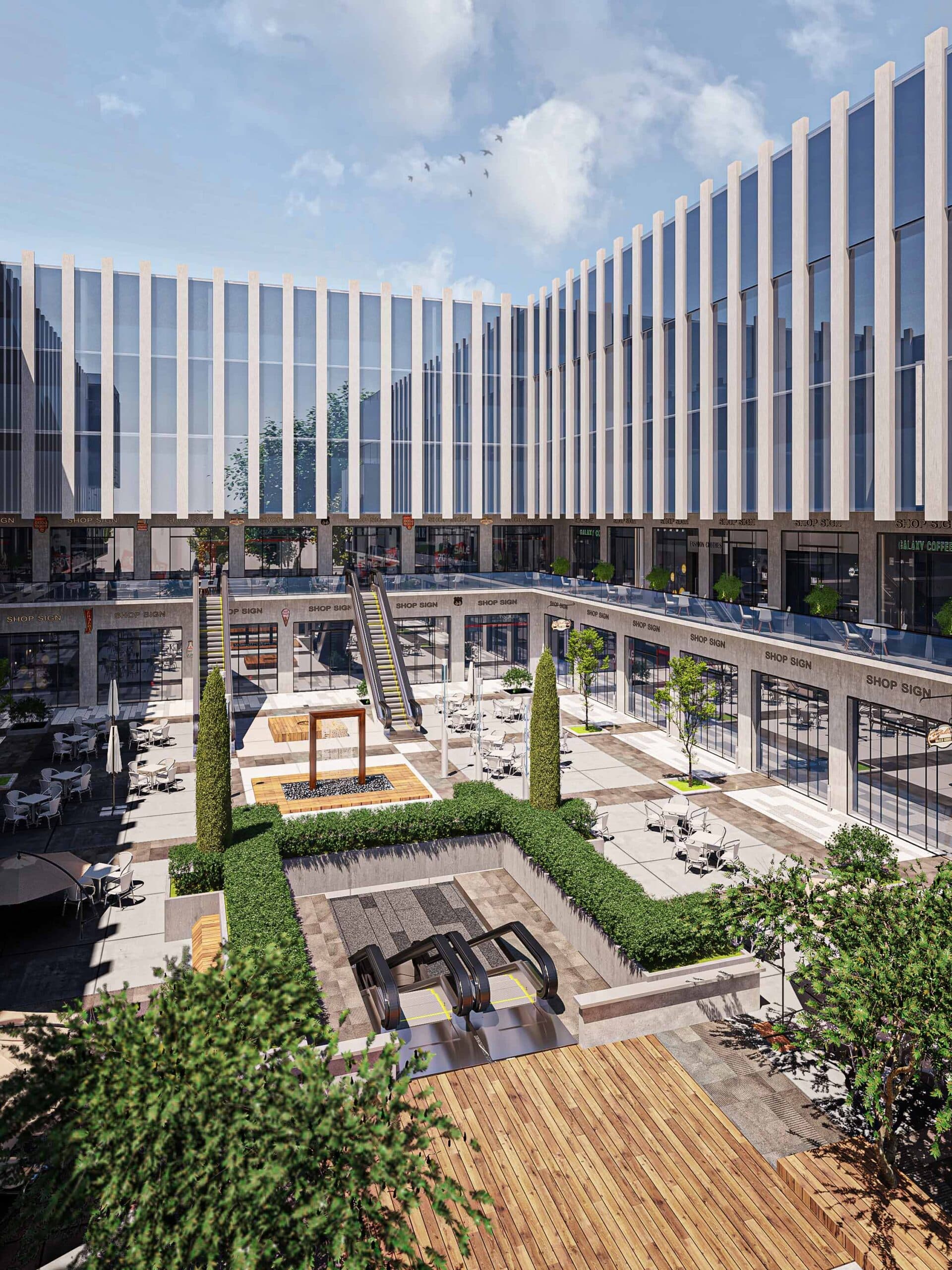 A 122 m² Administrative Unit in It Business Hub by Upwyde Developments