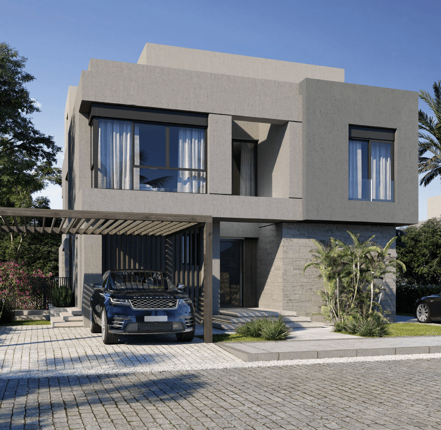 A 4 Bedroom Townhouse in The Valleys by Hassan Allam Properties