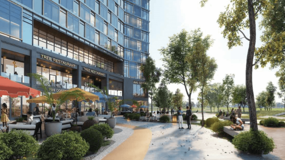 A 43 m² Retail Unit in Oaks Egypt by Margins Development