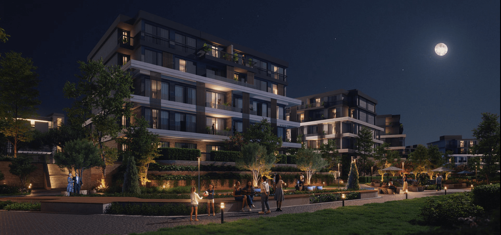 A 2 Bedroom Apartment in Nurai by Mercon Developments
