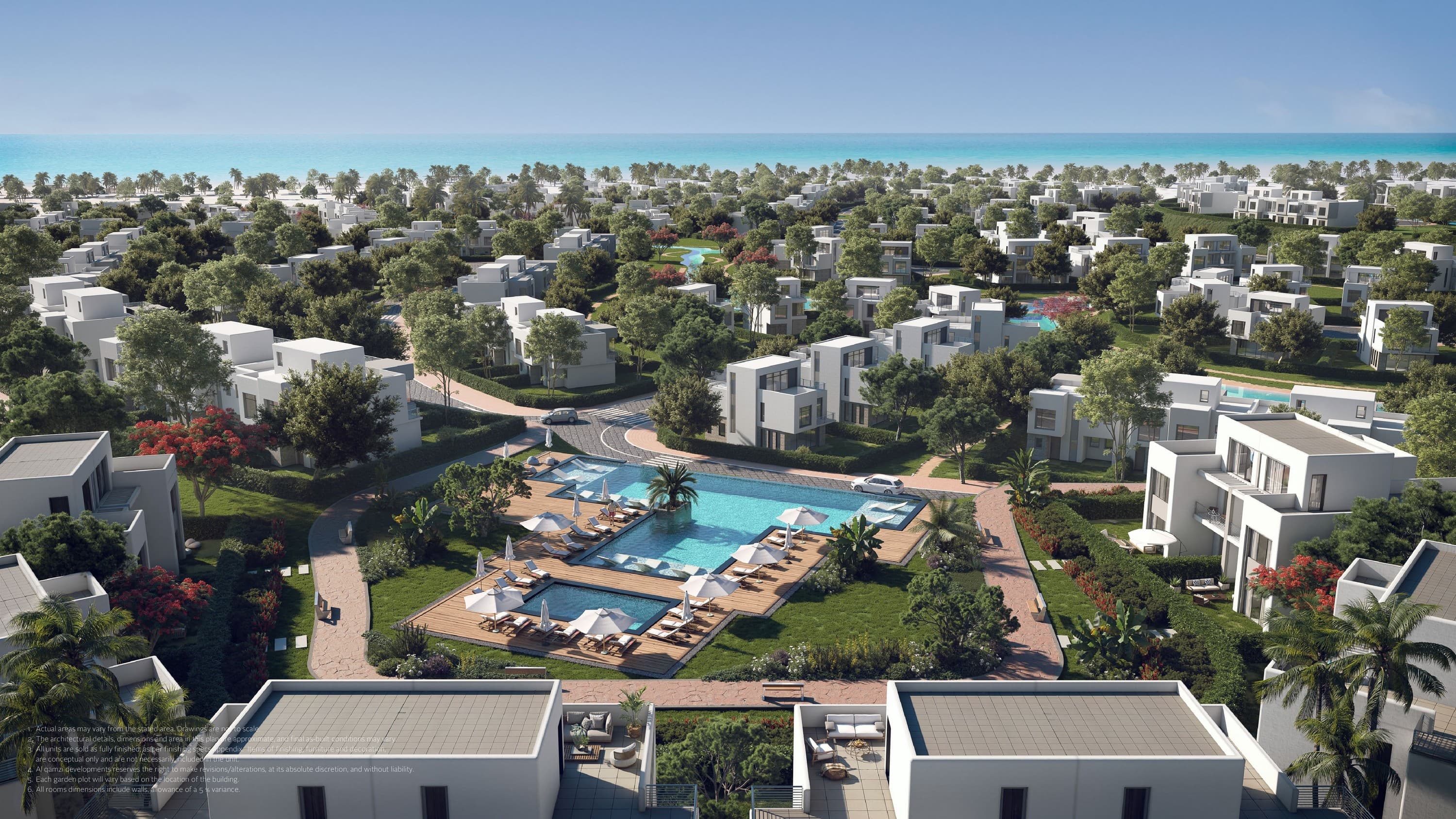 A 2 Bedroom Chalet in Seazen-Phase 2 by Al Qamzi Developments