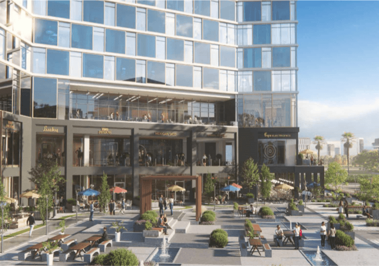 A 43 m² Retail Unit in Oaks Egypt by Margins Development