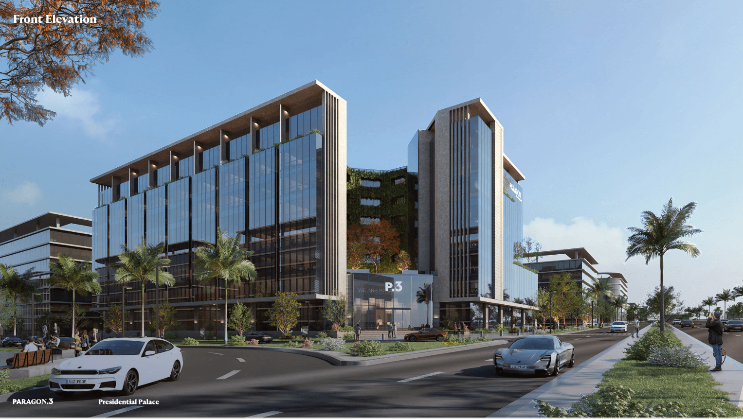 A 108 m² Administrative Unit in Paragon 3 by Paragon Development
