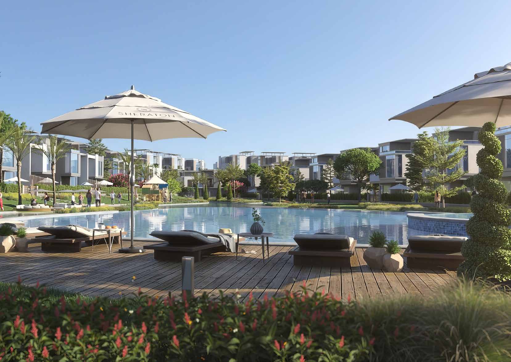 A 3 Bedroom Townhouse in Sheraton Residence by Margins Development
