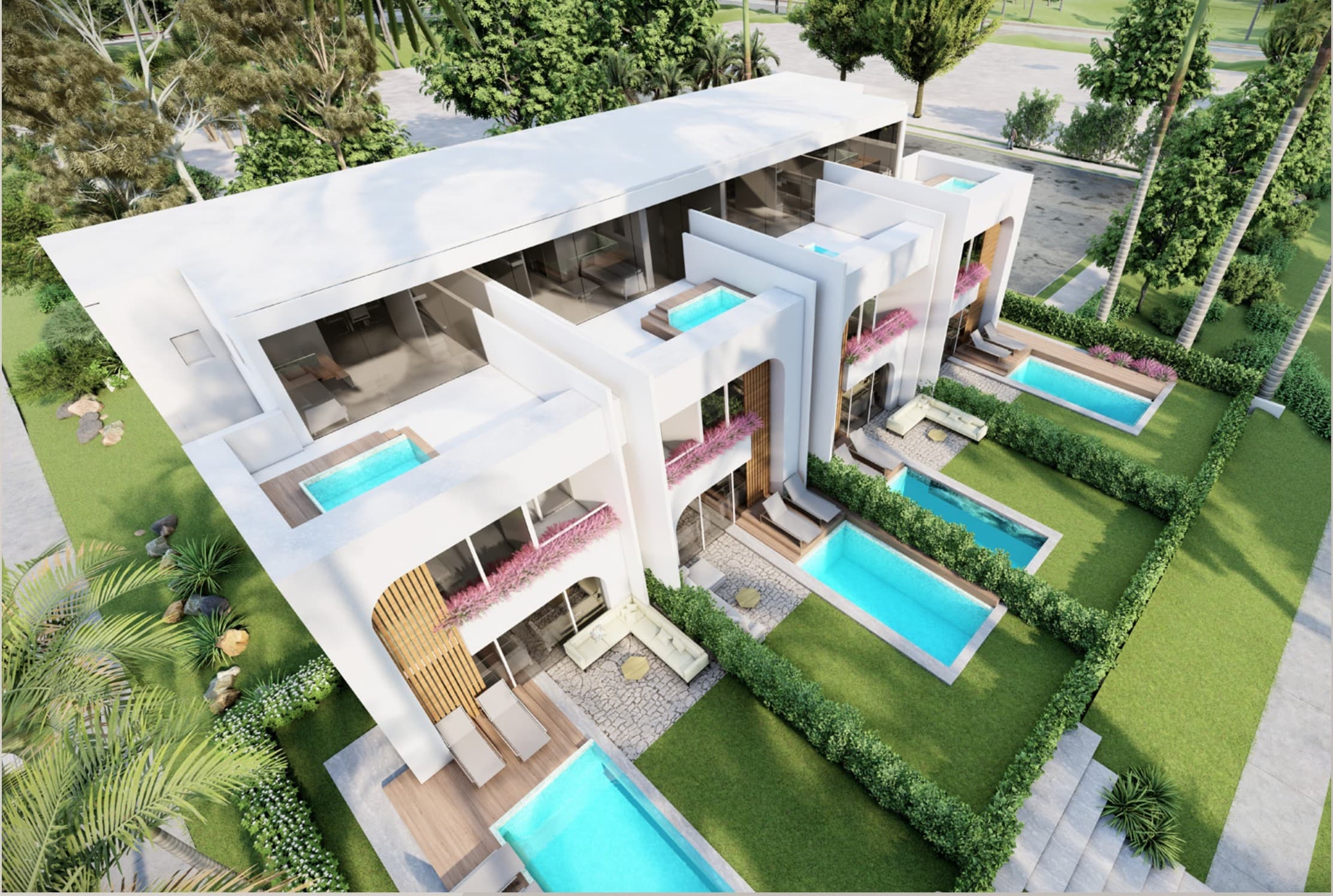A 3 Bedroom Duplex in The Median Residences by EGYGAB