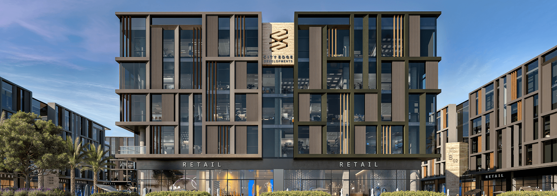 A 189 m² Administrative Unit in V40 District by City Edge Developments