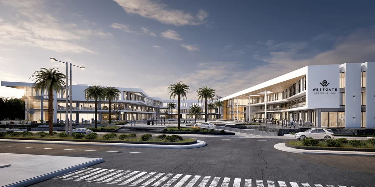 A 128 m² Administrative Unit in West gate Business Hub by Gates Development