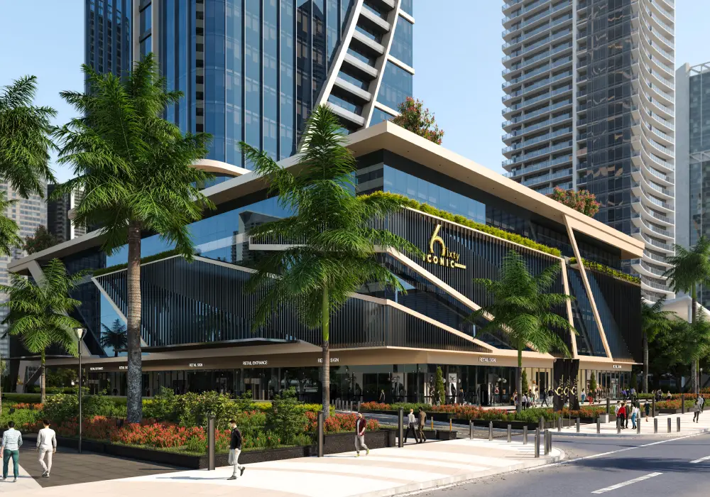 A 0 Bedroom Retail in 6ixty Iconic Tower by Al - Borouj Misr Developments Group (ABM)