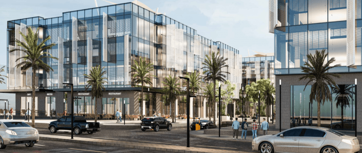 A 140 m² Administrative Unit in Golden Gate by Redcon for Offices and Commercial Centers
