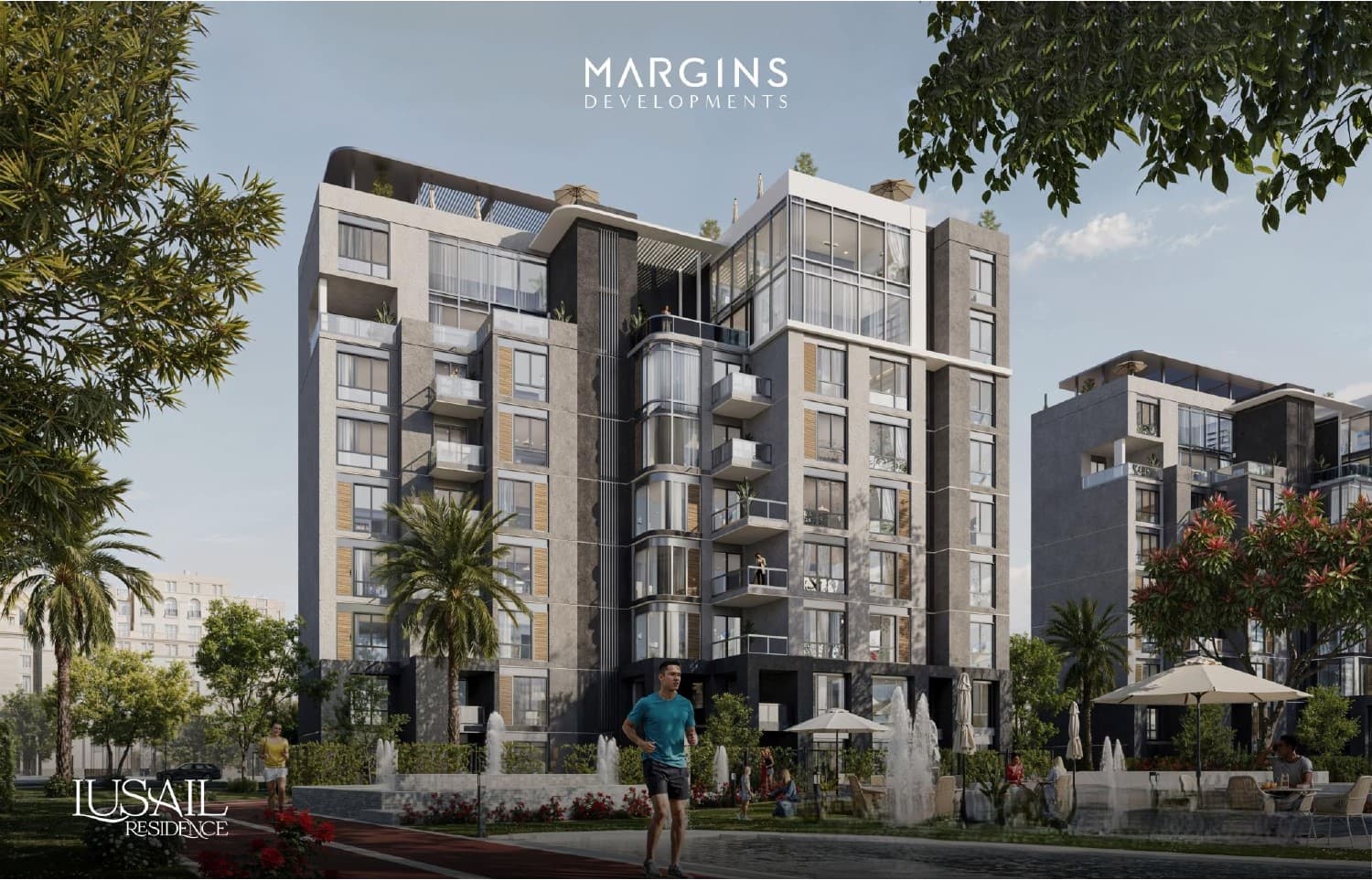 A 2 Bedroom Apartment in Lusail Residence by Margins Development