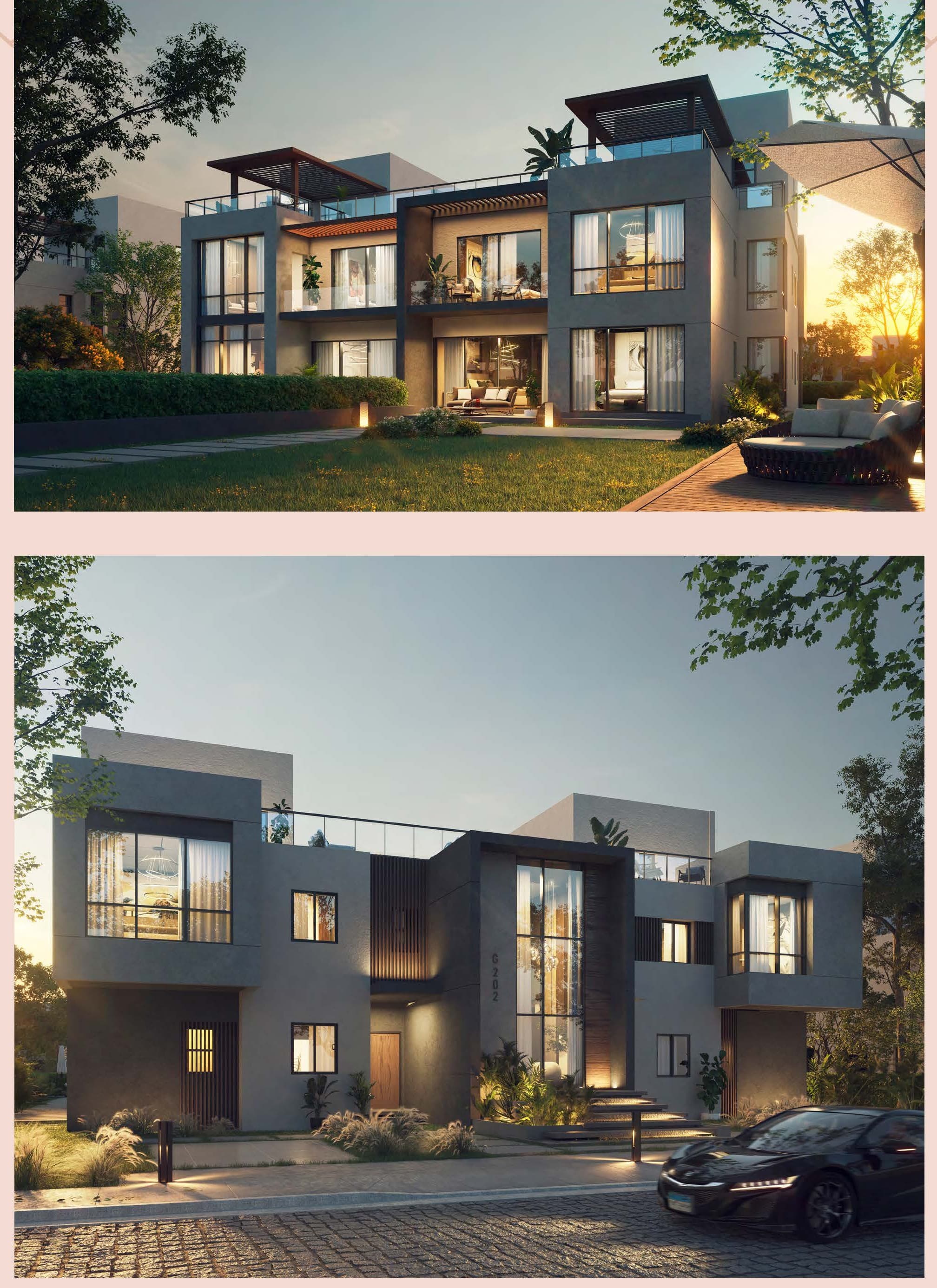A 5 Bedroom Twinhouse in The Crown Extension by Palm Hills Developments