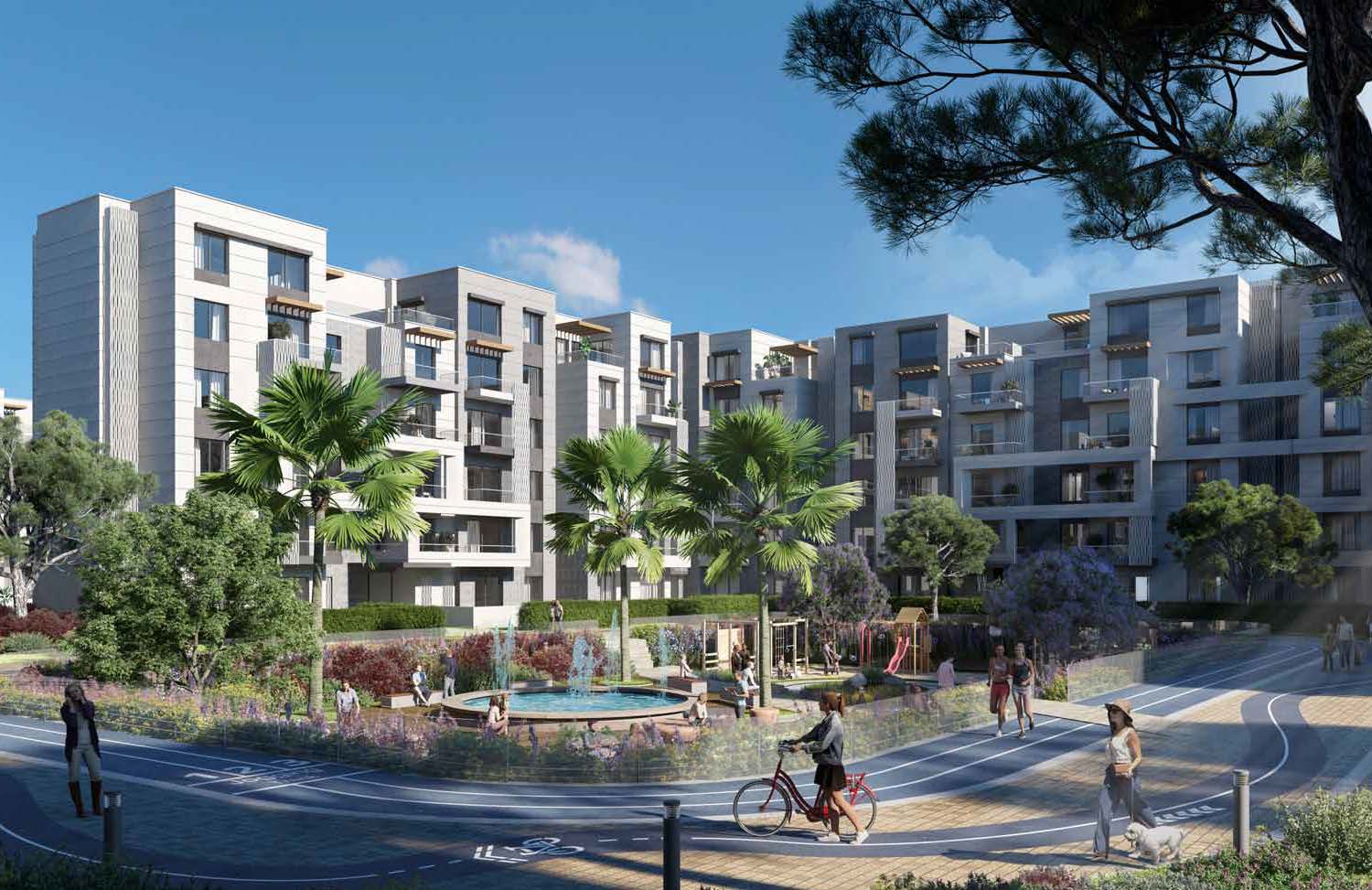A 1 Bedroom Apartment in District 6 - Blu by Palm Hills Developments