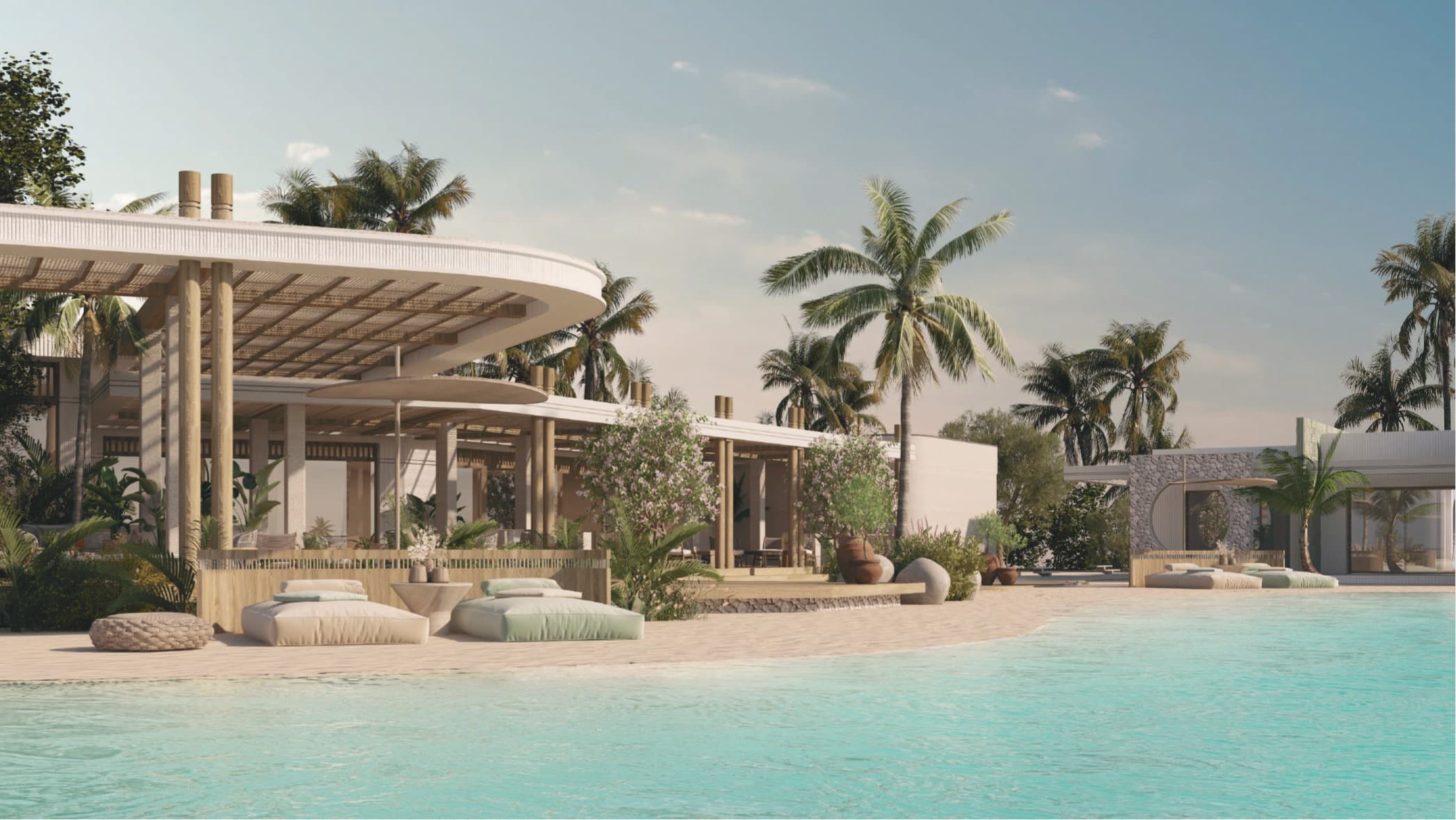 A 3 Bedroom Cabin in Le Gray Beach Hotel and Residences by People & Places