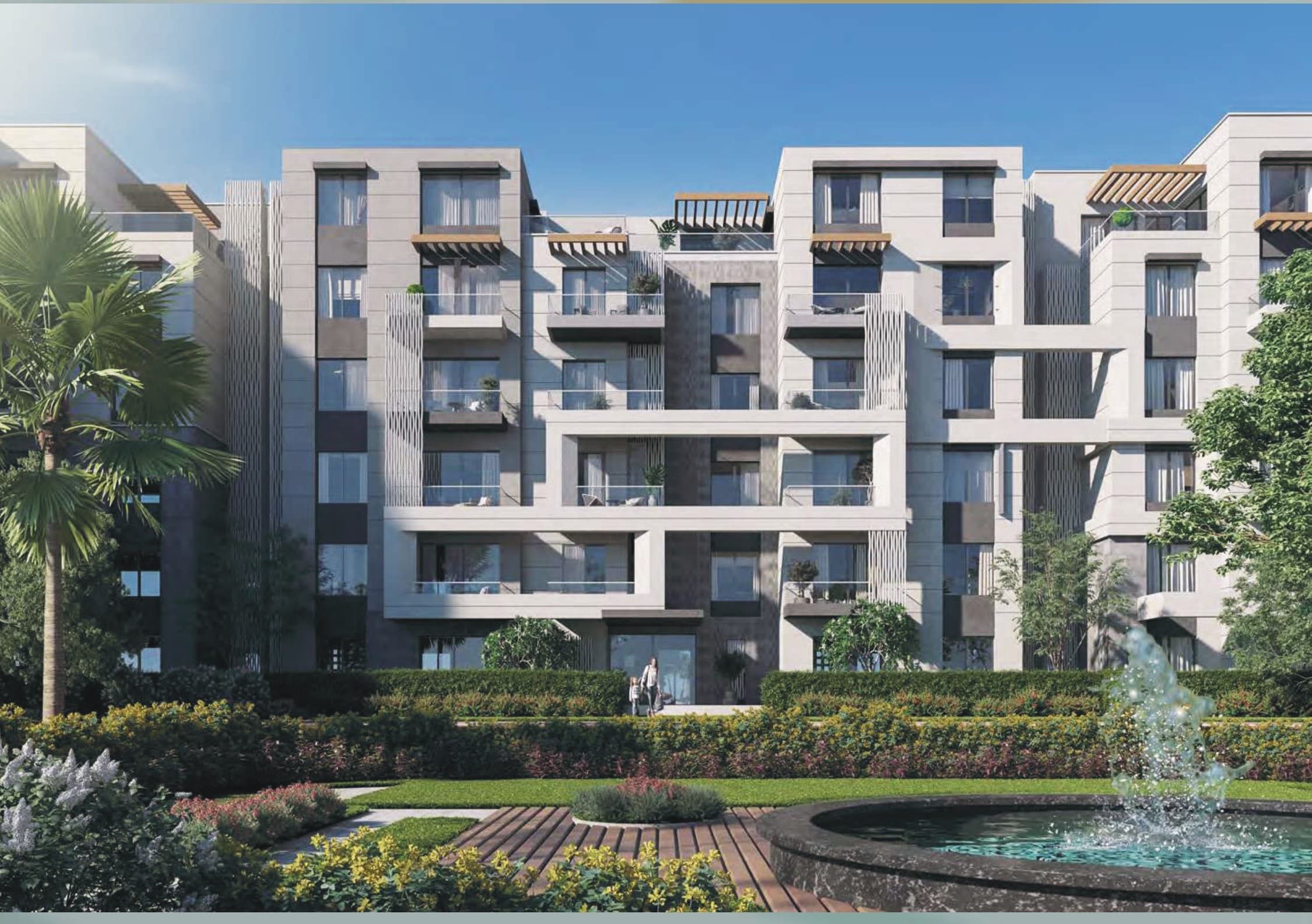 A 2 Bedroom Apartment in District 6 - Laria by Palm Hills Developments