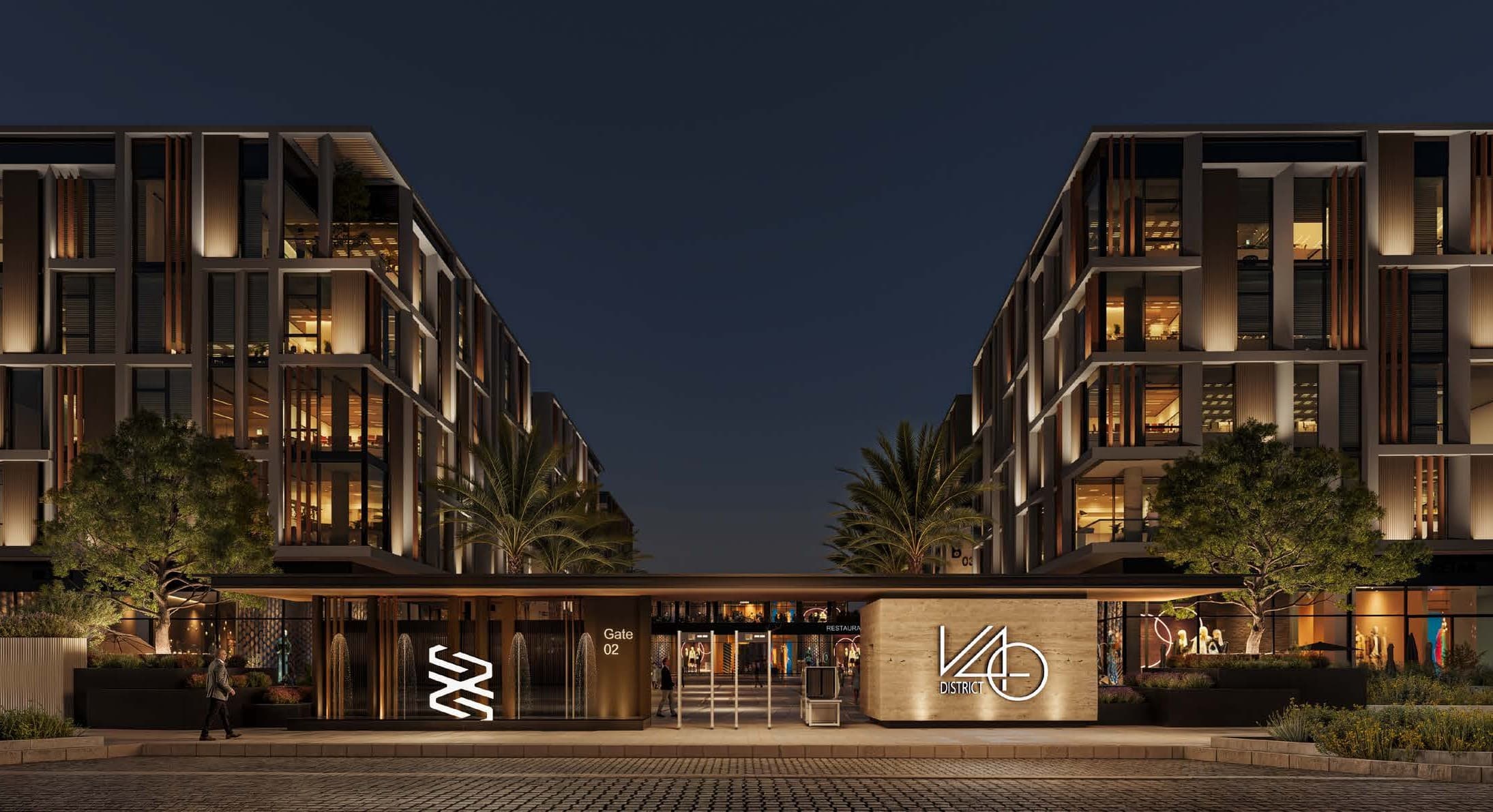A 189 m² Administrative Unit in V40 District by City Edge Developments