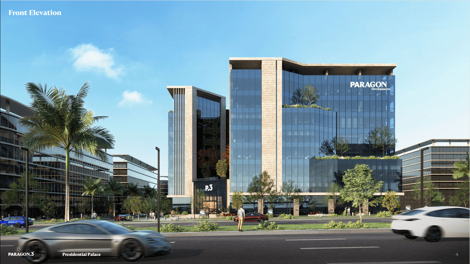A 108 m² Administrative Unit in Paragon 3 by Paragon Development