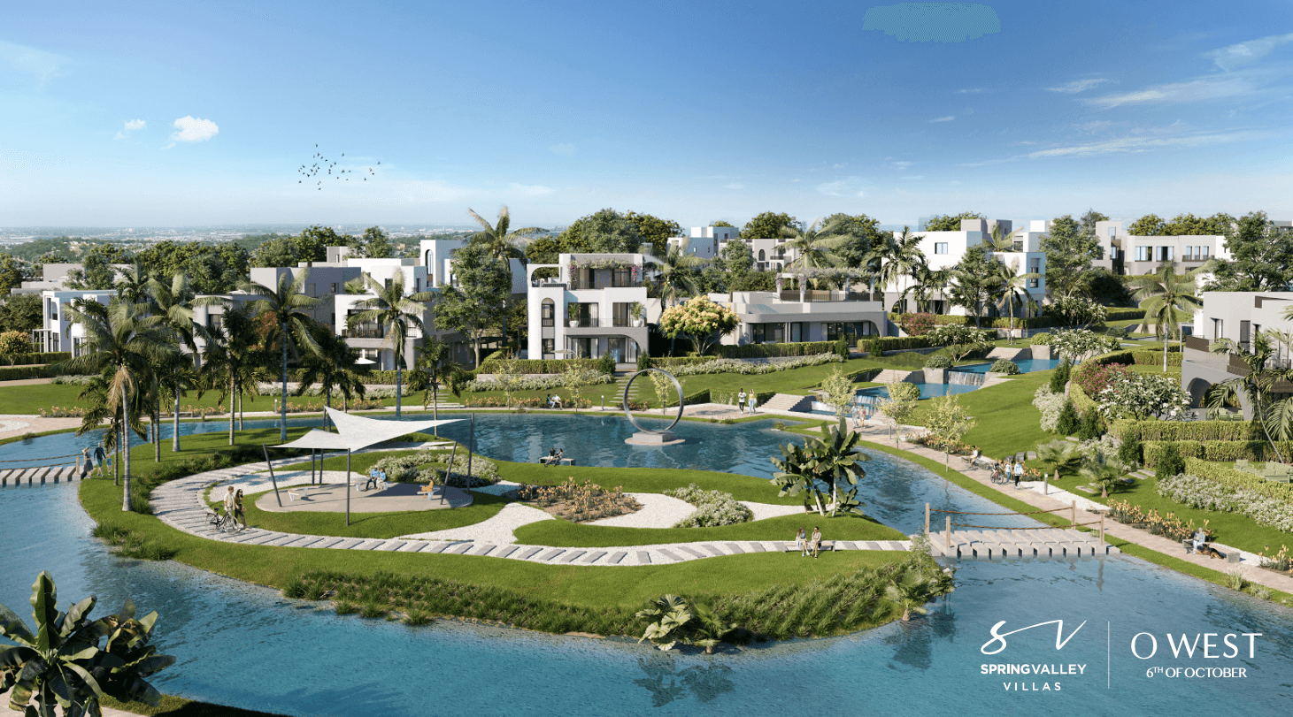 A 3 Bedroom Townhouse in Spring Valley-O West by Orascom Development Egypt