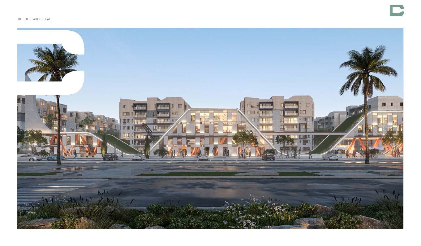 A 3 Bedroom Apartment in Courtyard-Bloomfields by Tatweer Misr
