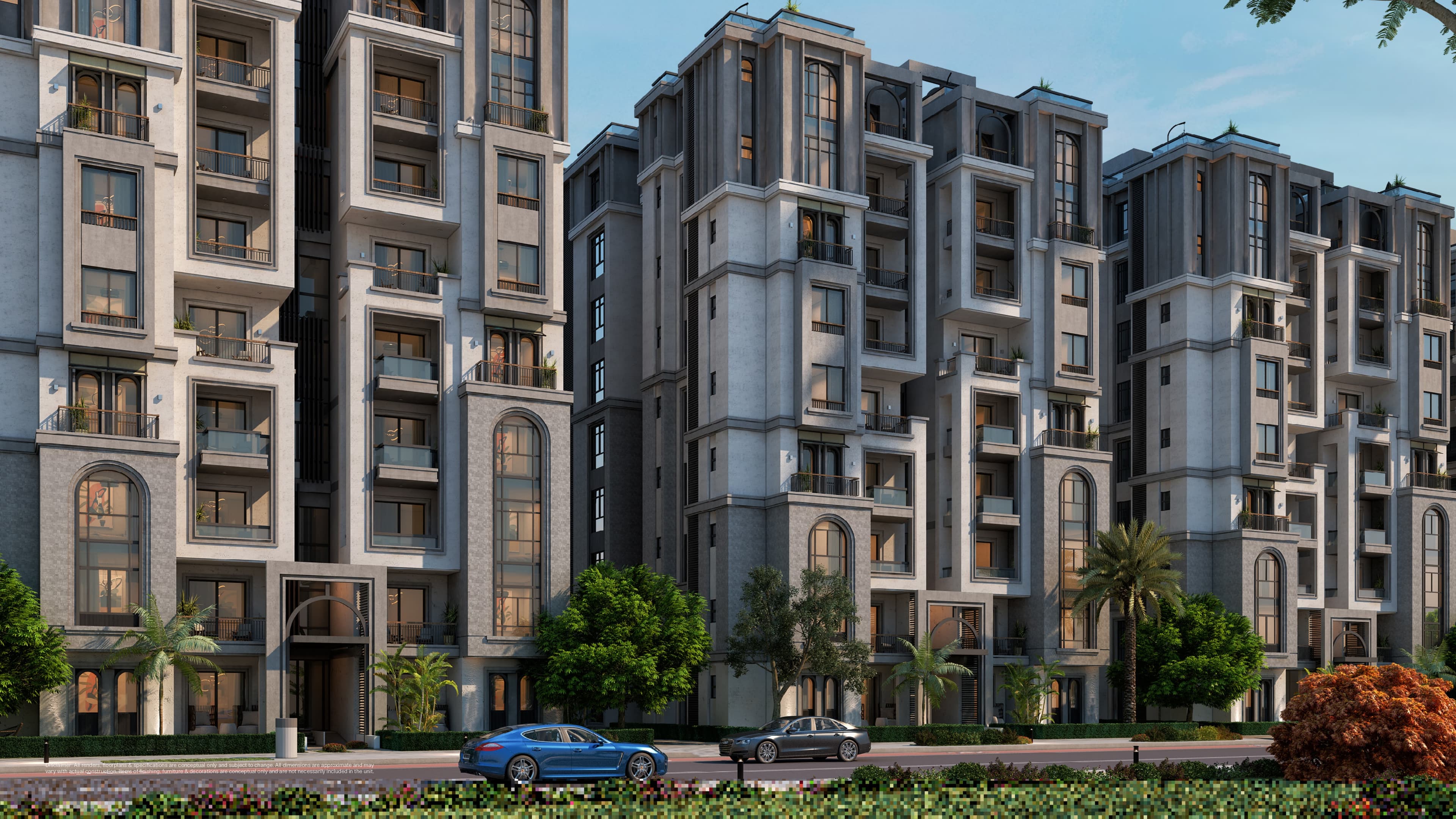 A 1 Bedroom Apartment in Sky Range - Ever New Cairo by Cred Developments