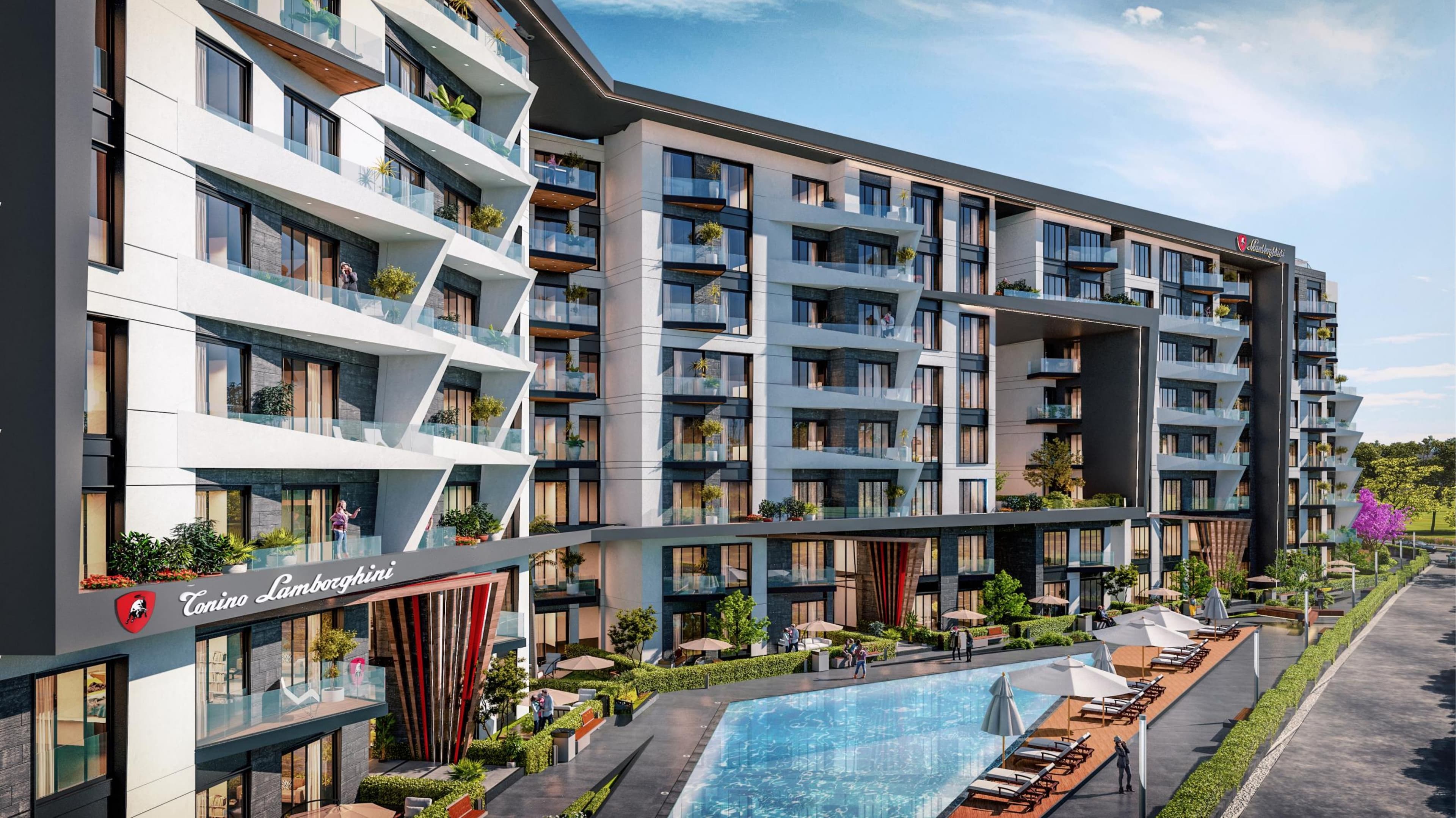 A 4 Bedroom Apartment in Tonino Lamborghini Residences by New Plan