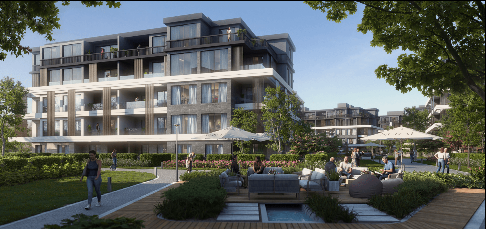 A 2 Bedroom Apartment in Nurai by Mercon Developments