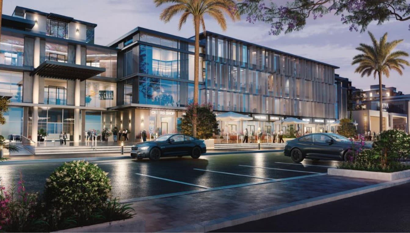 A 0 Bedroom Administrative in De joya 2 strip mall by Taj Misr Developments