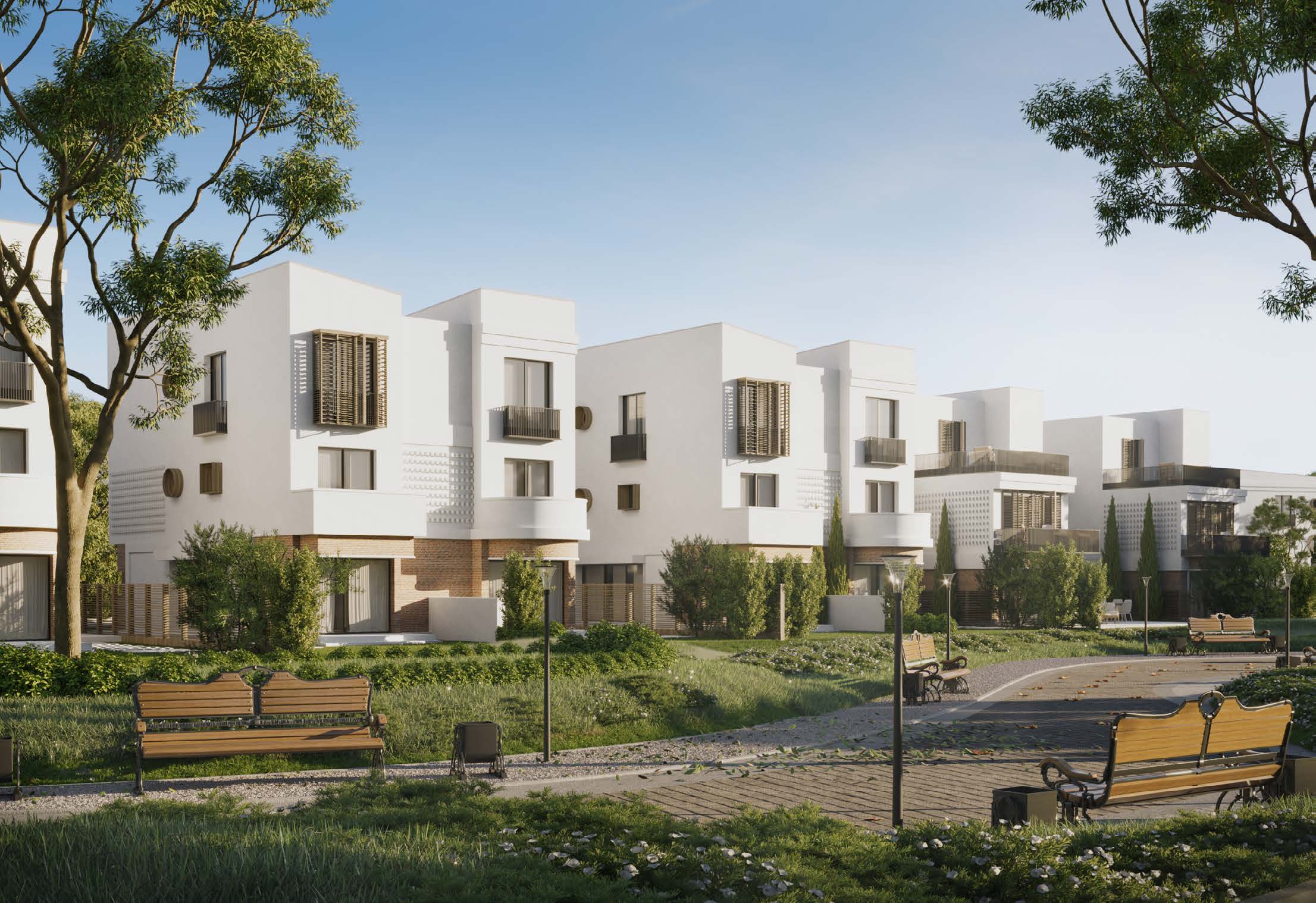 A 4 Bedroom Villa in Scenes by Tatweer Misr