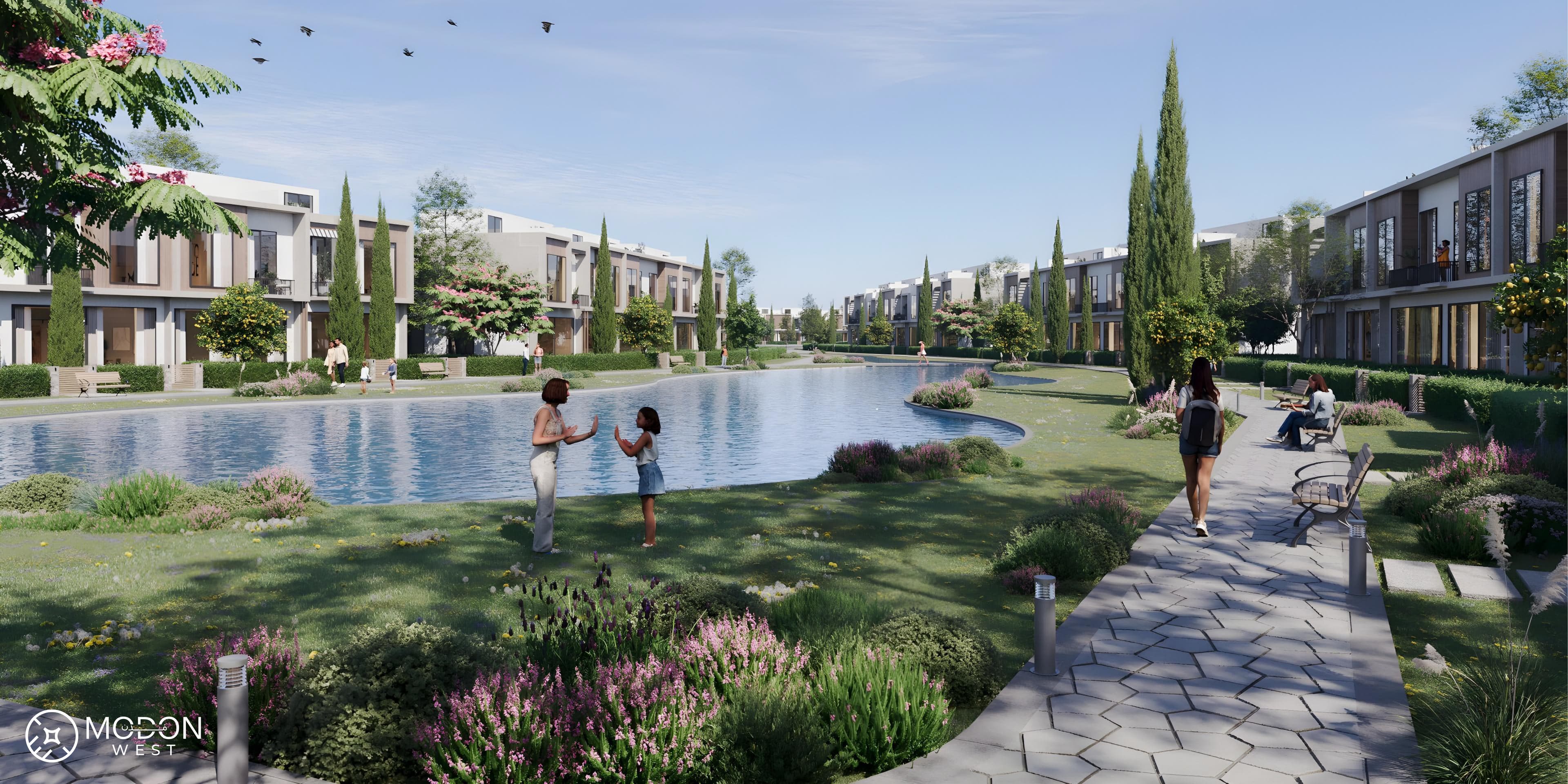 A 5 Bedroom Villa in Villagio by Modon Egypt
