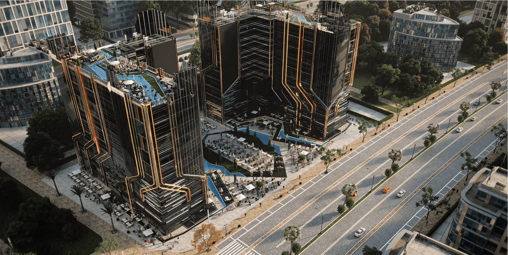 A 0 Bedroom Retail in UniTower by UC Developments