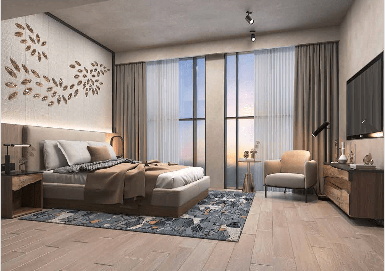 A 1 Bedroom Apartment in The Signature Tower by A Capital Holding