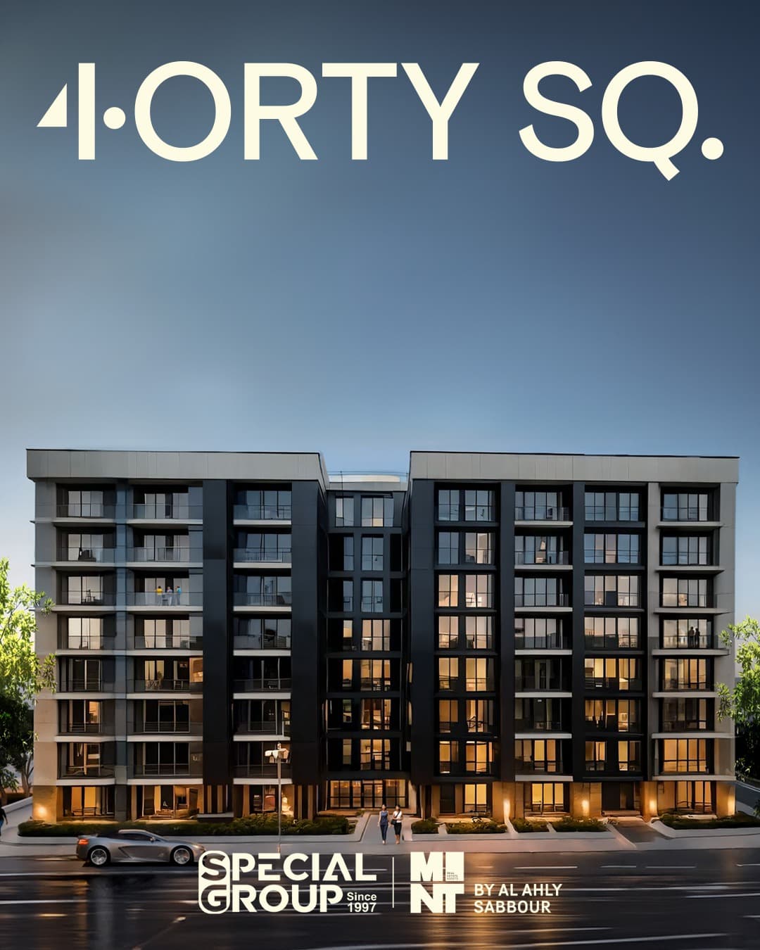 A 2 Bedroom Apartment in 40 Square by Mint Al Ahly Sabbour