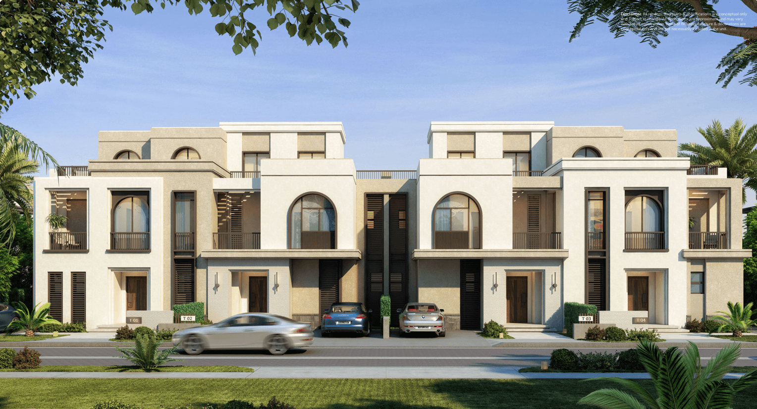 A 4 Bedroom Twinhouse in Ever New Cairo by Cred Developments