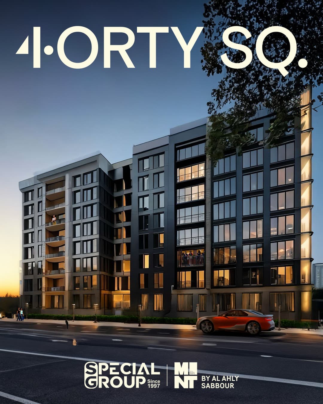 A 2 Bedroom Apartment in 40 Square by Mint Al Ahly Sabbour