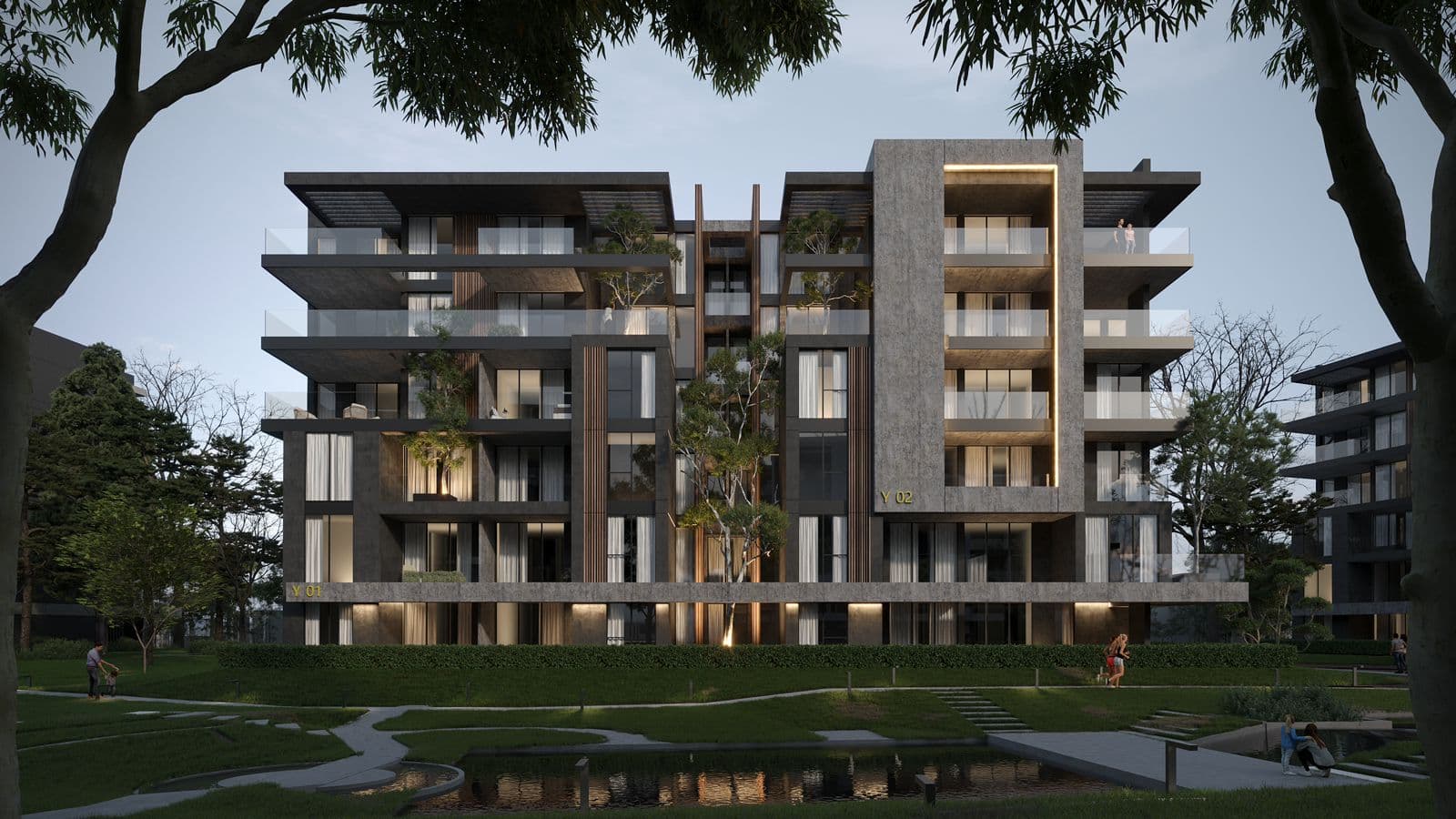 A 2 Bedroom Apartment in Yellow Residence by Urbnlanes Development